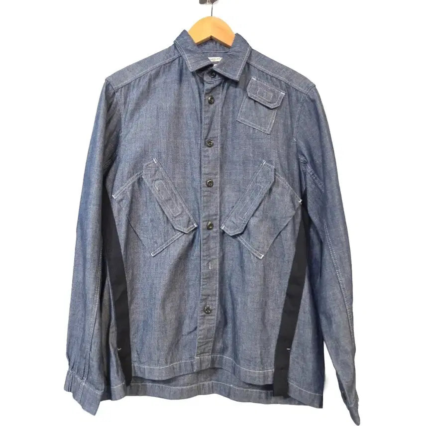 [BUNJANG] G-STAR Denim Shirt Jacket Blue XS / G-STAR 데님 셔츠 자켓 남방 긴팔 블루XS(디피용)