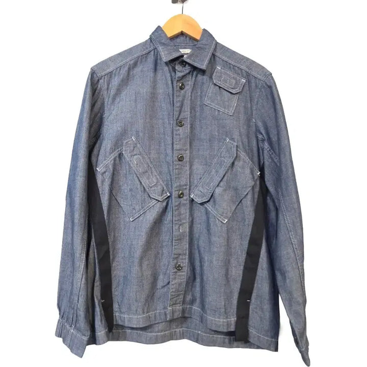 [BUNJANG] G-STAR Denim Shirt Jacket Blue XS / G-STAR 데님 셔츠 자켓 남방 긴팔 블루XS(디피용)