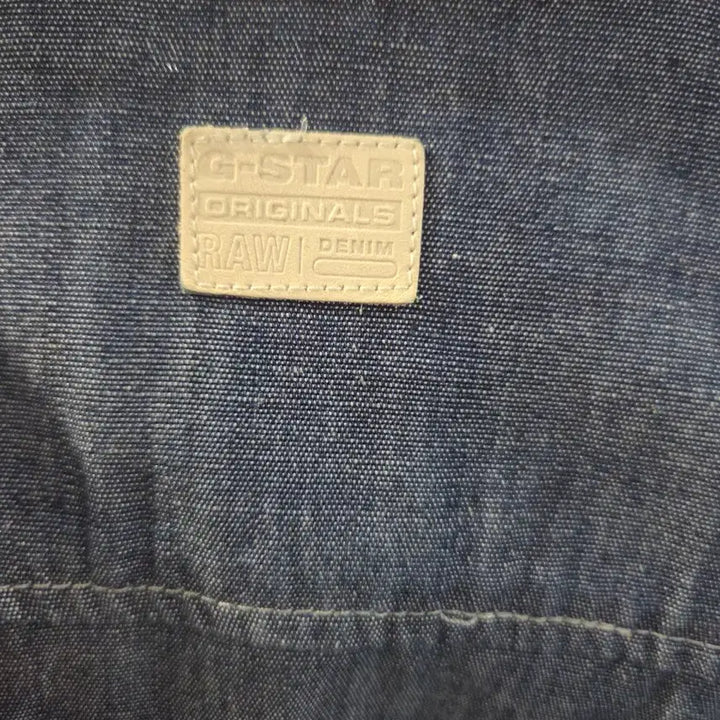 [BUNJANG] G-STAR Denim Shirt Jacket Blue XS / G-STAR 데님 셔츠 자켓 남방 긴팔 블루XS(디피용)