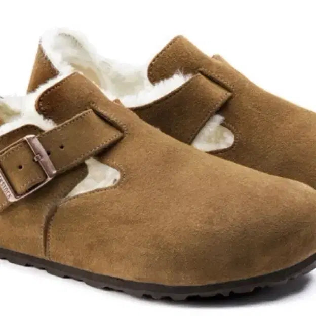 [BUNJANG] Birkenstock Shearling Tea 250mm Sandals / 버켄스탁 시어링티 250mm / 39사이즈