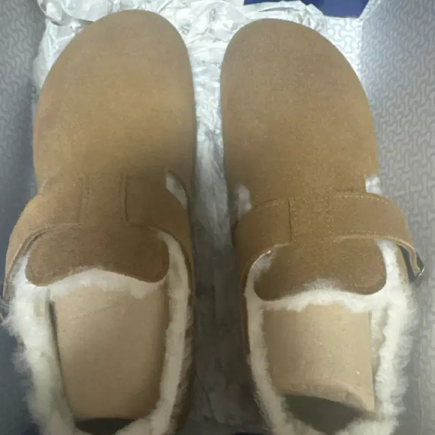 [BUNJANG] Birkenstock Shearling Tea 250mm Sandals / 버켄스탁 시어링티 250mm / 39사이즈