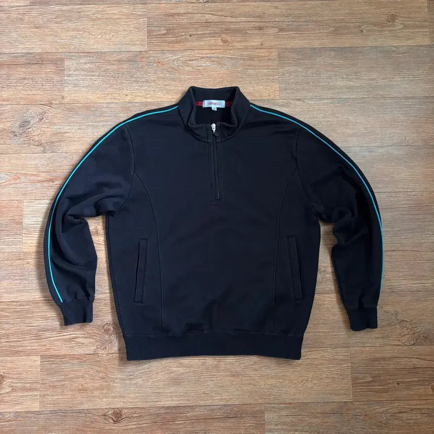 [BUNJANG] KENZO Golf Black Zip-up Sweatshirt Women&