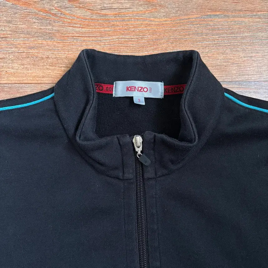 [BUNJANG] KENZO Golf Black Zip-up Sweatshirt Women&