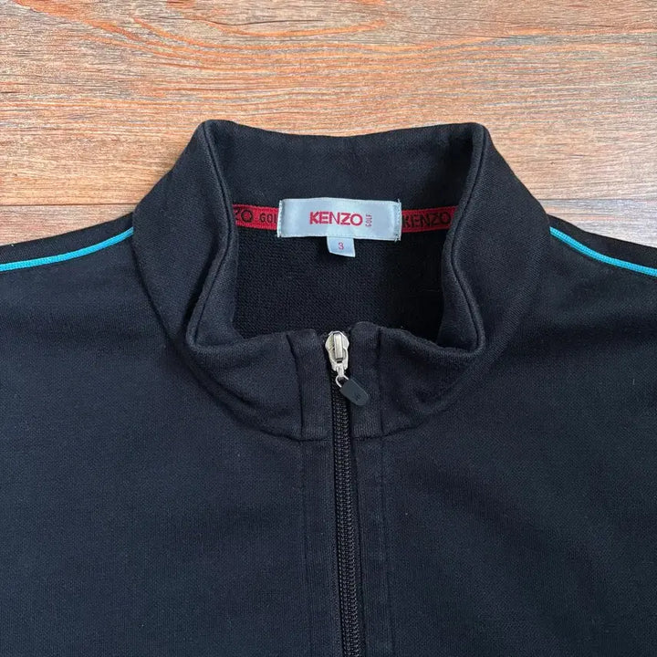[BUNJANG] KENZO Golf Black Zip-up Sweatshirt Women&