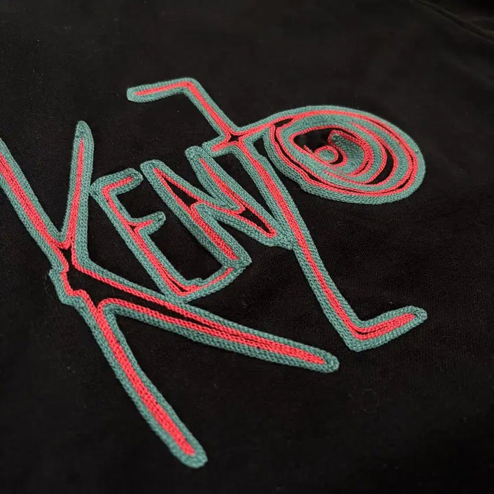[BUNJANG] KENZO Golf Black Zip-up Sweatshirt Women&