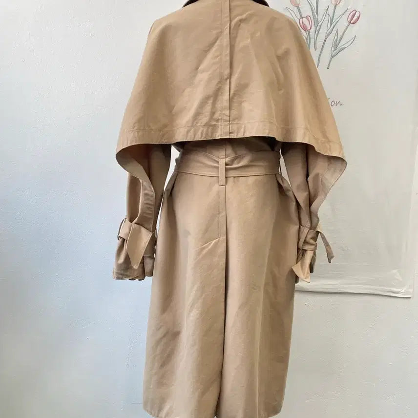 [BUNJANG] System Long Trench Coat / 시스템 롱 트렌치 코트