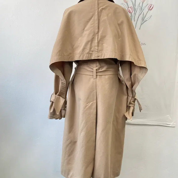 [BUNJANG] System Long Trench Coat / 시스템 롱 트렌치 코트