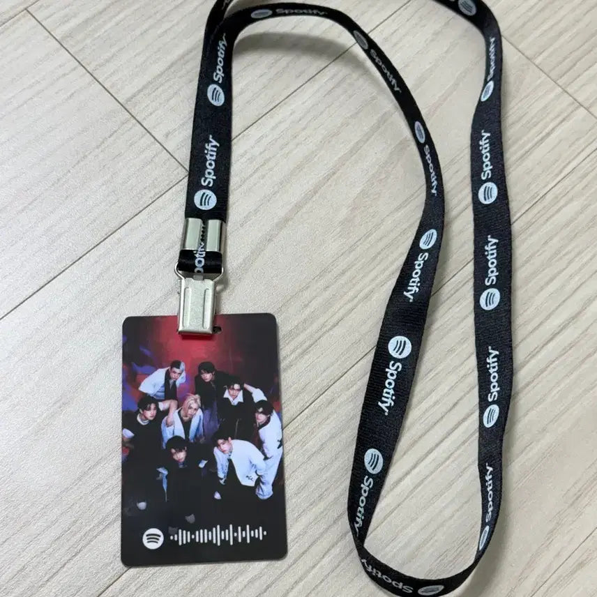 [BUNJANG] Stray Kids Spotify Lanyard / Spotify 스포티파이 스트레이키즈 Stray Kids 렌야드 목걸이
