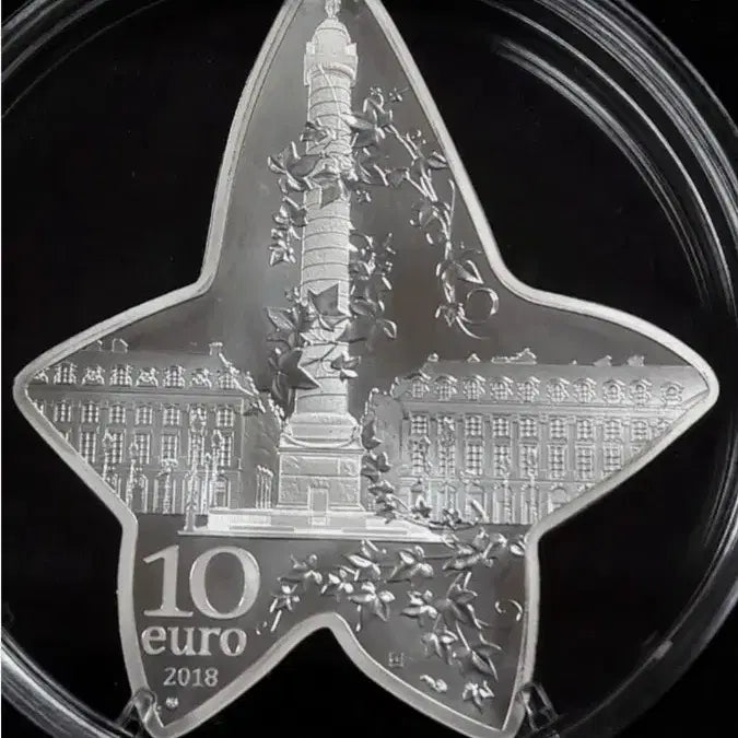 [BUNJANG] Boucheron 2018 Limited Edition 10 EURO Silver Coin / 프랑스 명품 브랜드 부쉐론 2018년 한정판 프리미엄 은화