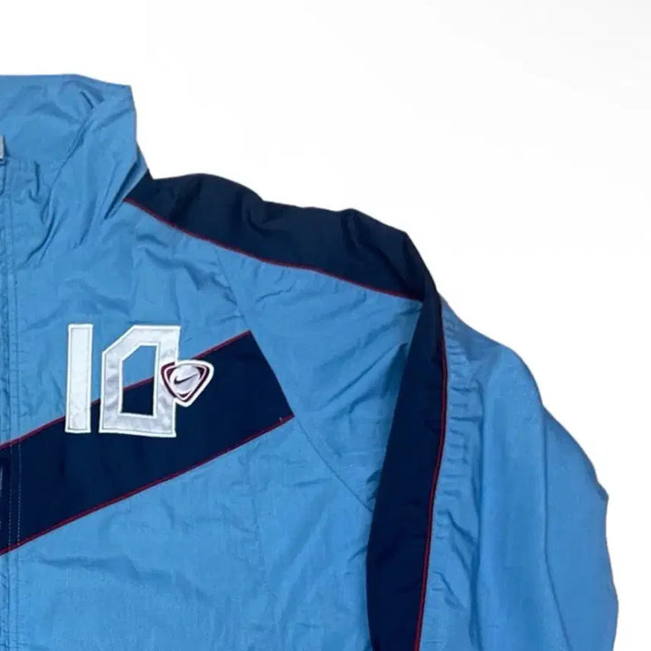 [BUNJANG] Nike 00s Sky Blue Football Windbreaker Jacket / 나이키 00s 스카이블루 풋볼바람막이 M