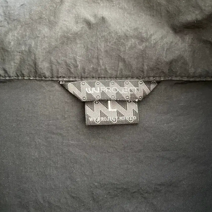 [BUNJANG] WV Project Windbreaker Jacket / WV project 바람막이 L 블랙