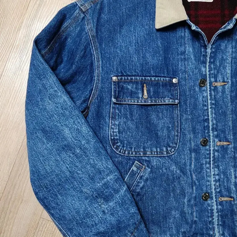 [BUNJANG] Polo Dungaree USA Denim Jacket S / 폴로 덩가리 USA 데님자켓 S