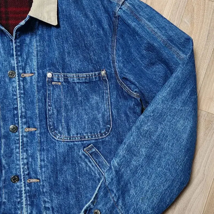 [BUNJANG] Polo Dungaree USA Denim Jacket S / 폴로 덩가리 USA 데님자켓 S
