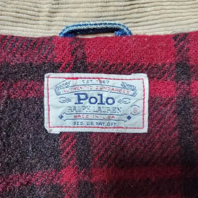 [BUNJANG] Polo Dungaree USA Denim Jacket S / 폴로 덩가리 USA 데님자켓 S