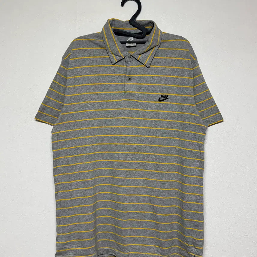 [SOLD OUT] 나이키 스트라이프 반팔 카라티 XL