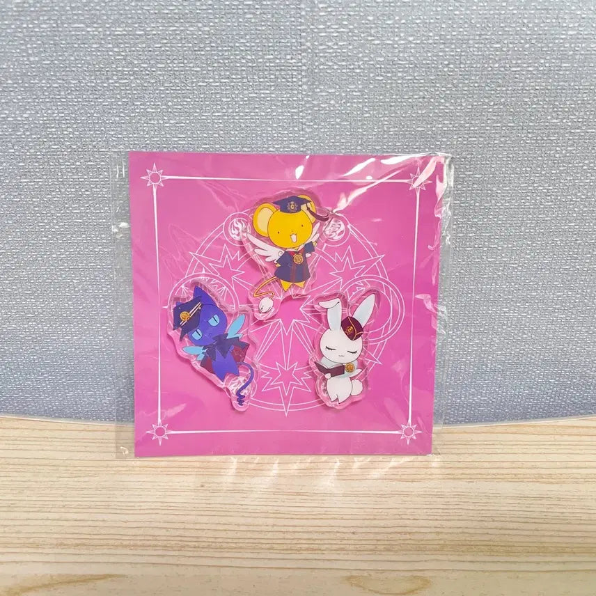 [BUNJANG] Cardcaptor Sakura Exhibition Acrylic Magnet Set (Kero, Spinel, Momo) / 카드캡터사쿠라 전시회 아크릴 마그넷 케로 스피넬 모모 마그넷