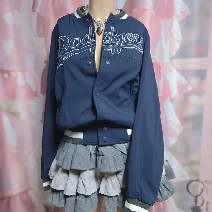 [BUNJANG] MLB Bomber Jacket / MLB 정품 봄버자켓(살짝 두께감 있음)