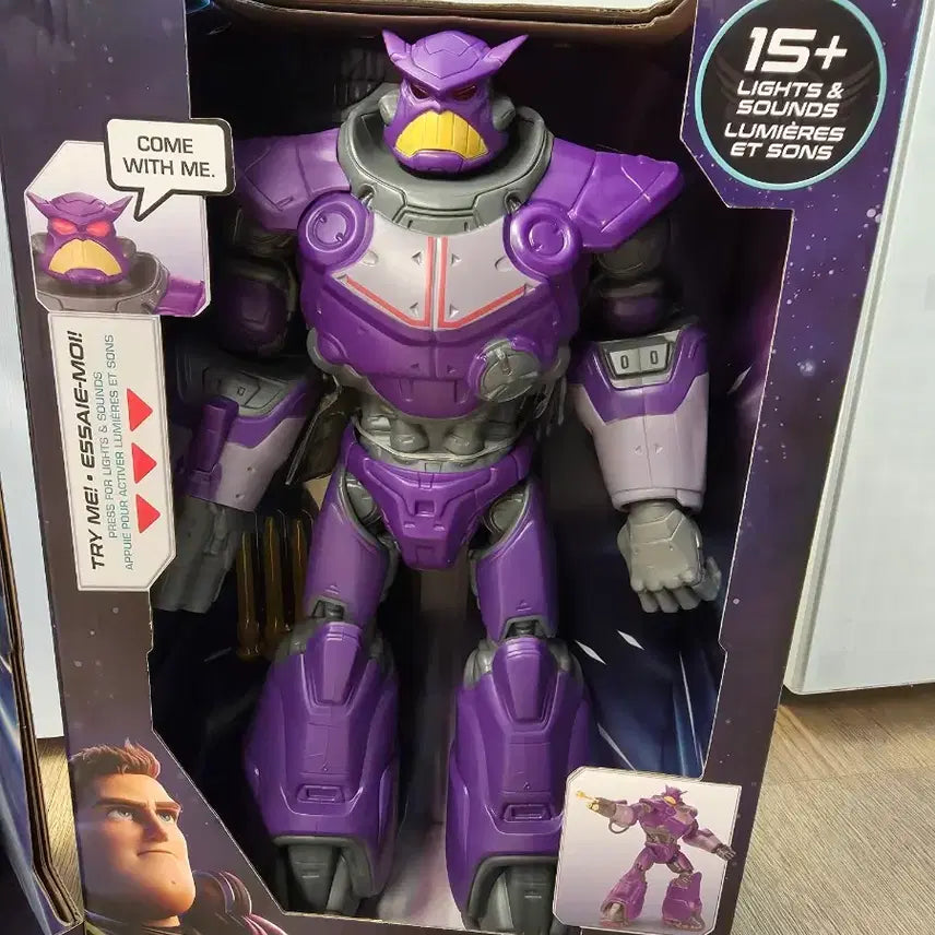 [BUNJANG] Toy Story Buzz Lightyear and Zurg Figures Set / 토이스토리 피규어 2개 (버즈,저그) 라이트이어 장난감