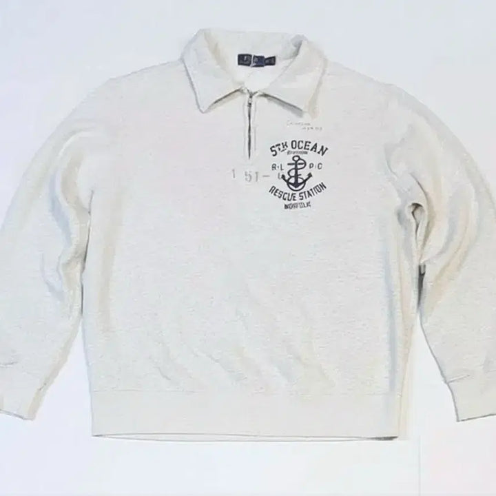 [BUNJANG] Polo Ralph Lauren Ocean Division Quarter Zip Sweatshirt / 폴로 랄프로렌 오션 디비젼 쿼터 집업 스웻셔츠