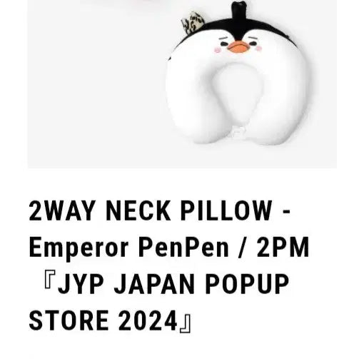 [BUNJANG] 2PM Lee Junho 2Way Neck Pillow / 2PM 이준호 펜펜 2way 목베개 원가양도 (미개봉)