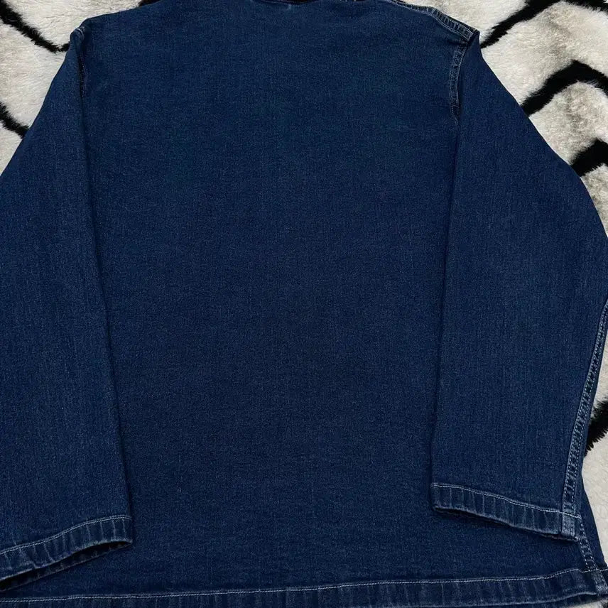 [BUNJANG] Uniqlo Utility Denim Chore Jacket Dark Blue L / [L]유니클로 유틸리티 데님 초어자켓/진청