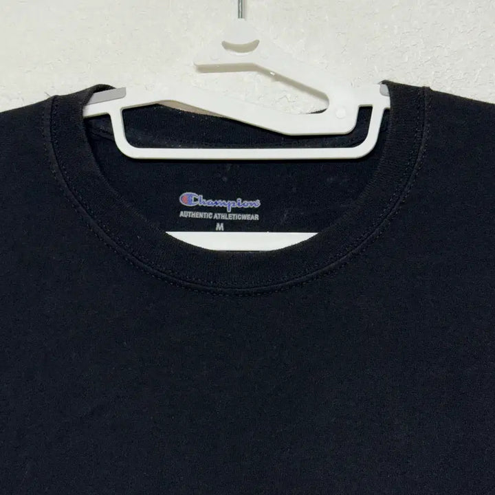 [BUNJANG] Champion Black T-Shirt (Size M) / 챔피온 블랙 반팔티 M