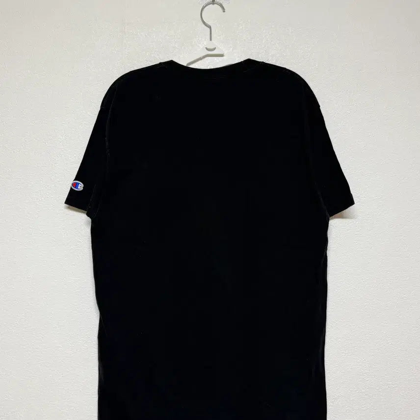 [BUNJANG] Champion Black T-Shirt (Size M) / 챔피온 블랙 반팔티 M