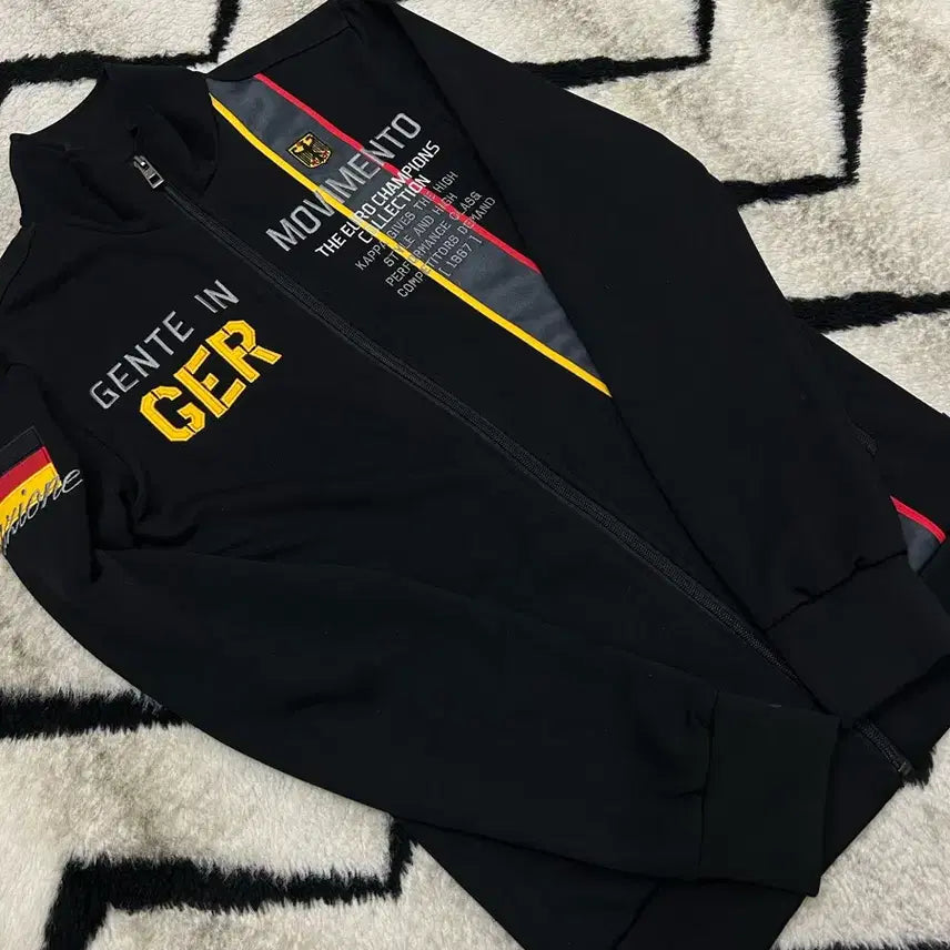 [BUNJANG] Kappah West Germany National Team Jersey Black / [S]카파 독일 서독 국대 져지/블랙