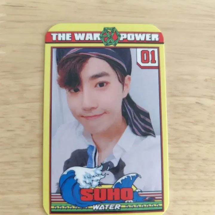 [BUNJANG] EXO Suho The War Power Photocard / EXO 수호 The War Power 포토카드
