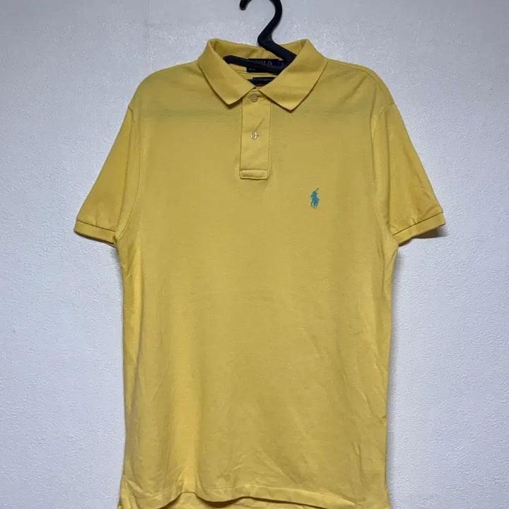 [BUNJANG] Polo Yellow Short Sleeve Polo Shirt (Size S) / 폴로 옐로우 반팔 카라티 S