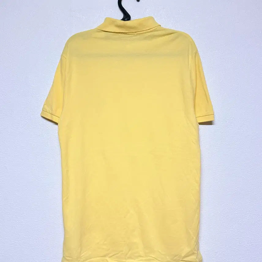 [BUNJANG] Polo Yellow Short Sleeve Polo Shirt (Size S) / 폴로 옐로우 반팔 카라티 S