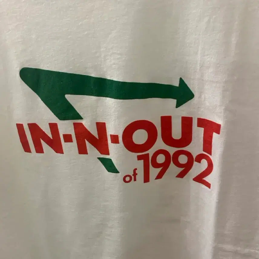 [BUNJANG] In-N-Out Vintage T-Shirt / 90s 빈티지티셔츠 인앤아웃