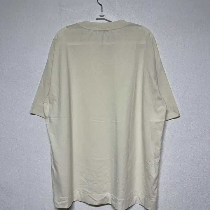 [BUNJANG] Custom Mellow Embroidered Logo T-Shirt Ivory / 커스텀멜로우 자수로고 반팔티 38 아이보리