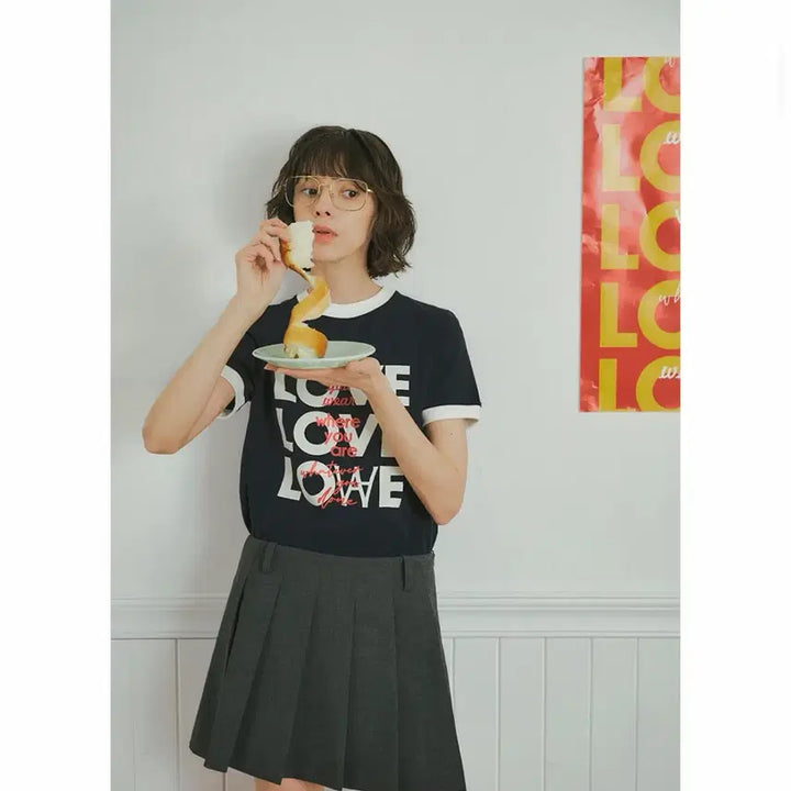 [BUNJANG] Banwon Atelier Pleated Skirt Charcoal S / 반원 아틀리에 플리츠 스커트 챠콜 s