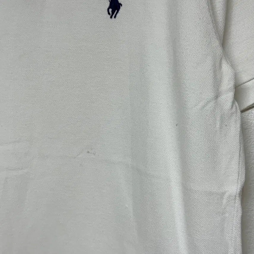 [BUNJANG] Polo Ralph Lauren White Short Sleeve Polo Shirt (M) / 폴로 화이트 반팔카라티 M