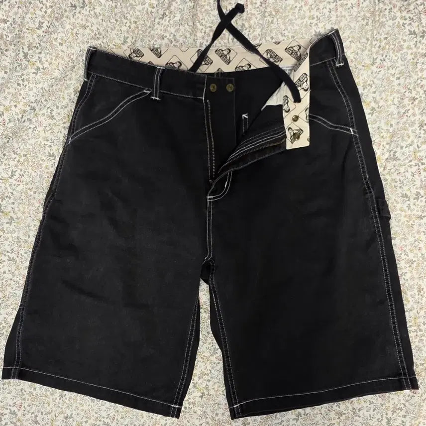 [BUNJANG] Ben Davis Bermuda Shorts Black Color 32 (L) / 벤 데이비스 버뮤다 팬츠 블랙 칼라 32 (L) 반바지