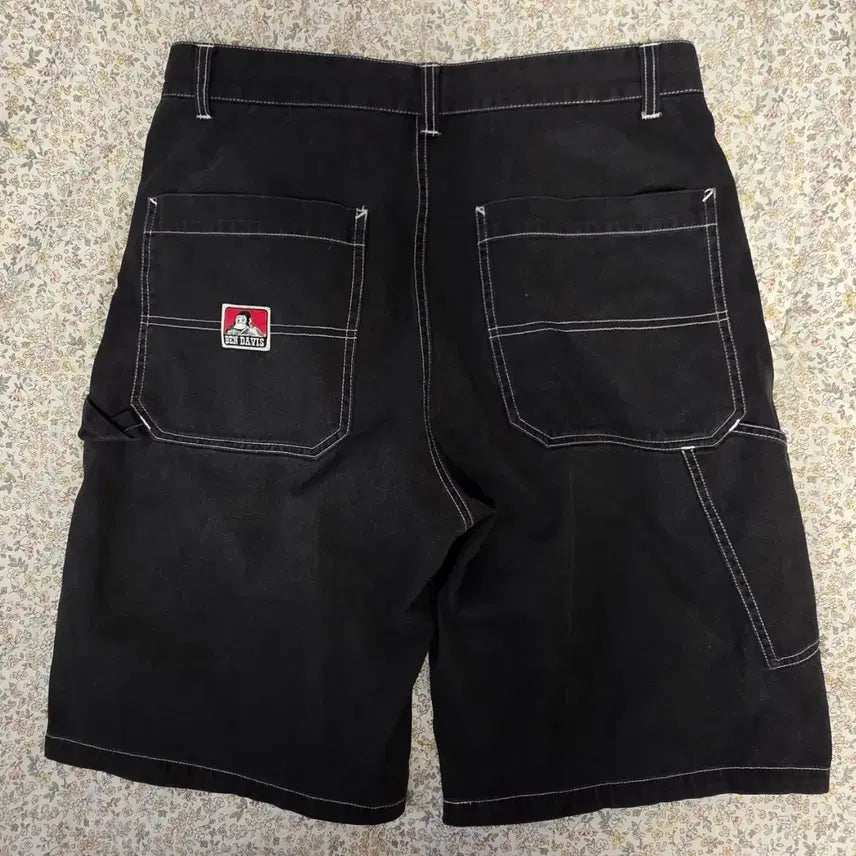 [BUNJANG] Ben Davis Bermuda Shorts Black Color 32 (L) / 벤 데이비스 버뮤다 팬츠 블랙 칼라 32 (L) 반바지