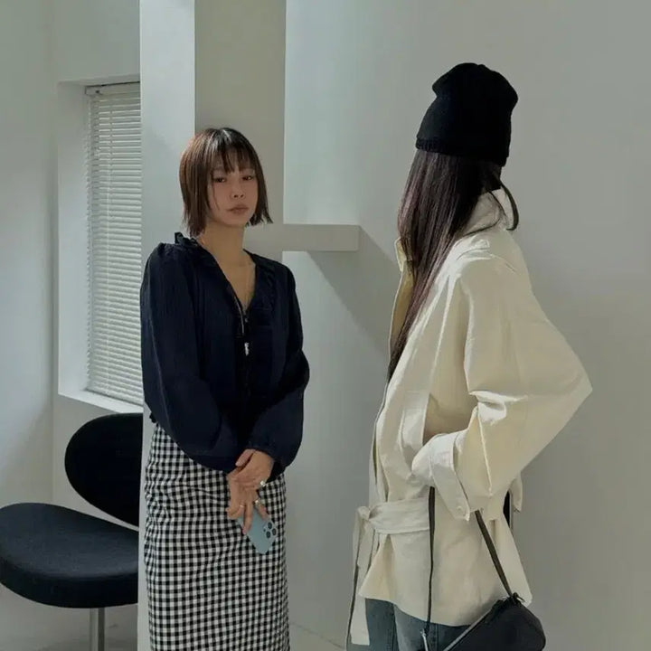 [BUNJANG] Half Low Trench Coat / 하프 로우 바바리(새상품)
