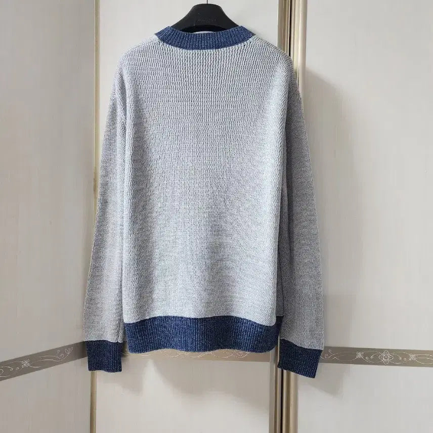 [BUNJANG] System Homme Color Block Knit Cardigan / 한섬 시스템옴므 컬러 블록 니트 가디건 95사이즈. 새상품