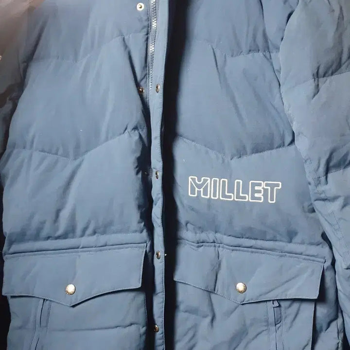 [BUNJANG] Millet Blue Down Padding Jumper L / 밀레 블루 다운 패딩 점퍼L 보관만