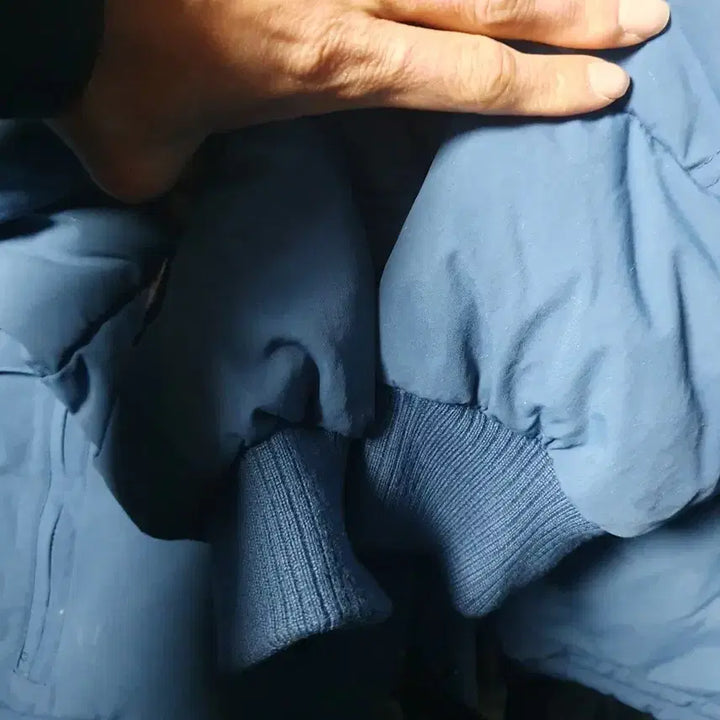 [BUNJANG] Millet Blue Down Padding Jumper L / 밀레 블루 다운 패딩 점퍼L 보관만