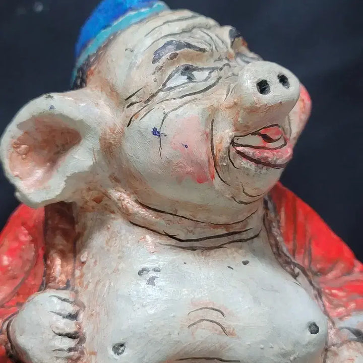 [BUNJANG] Sa-oh-jeong Ceramic Sculpture / 사오정 도자기 조각물