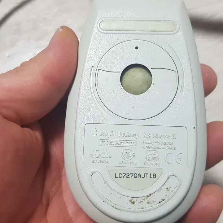 [BUNJANG] Apple M2980 Keyboard and Mouse Set / 수집용 - 90년대 애플컴퓨터 키보드(M2980)+마우스 (단자모양O)