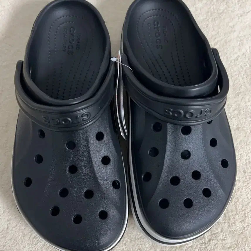 [BUNJANG] Crocs Bayaband Black Sandals / M10/W12 크록스바야밴드 블랙280사이즈