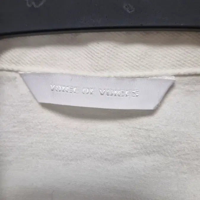 [BUNJANG] VOV White Denim Asymmetrical Jacket / VOV보브(66)화이트데님 언발쟈켓