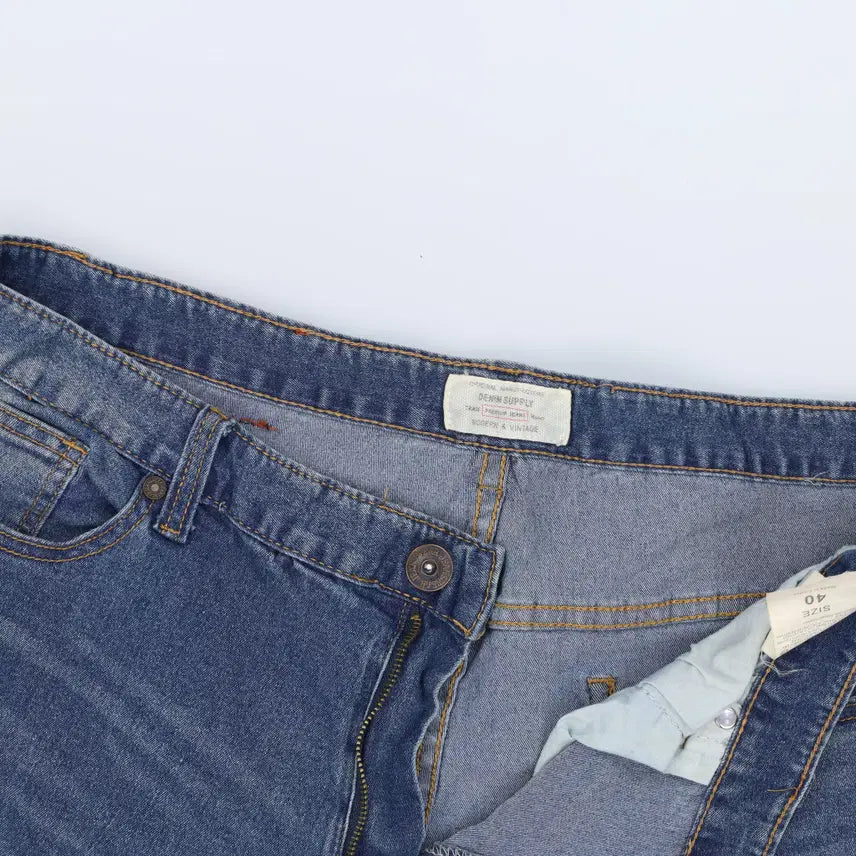 [BUNJANG] Modern Vintage Washed Denim Pants / 40 모던빈티지 워싱 데님팬츠 0310H1