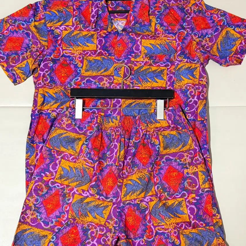 [BUNJANG] Hawaiian Shirt Set-up L-XL / 하와이안 셔츠 셋업 L-XL