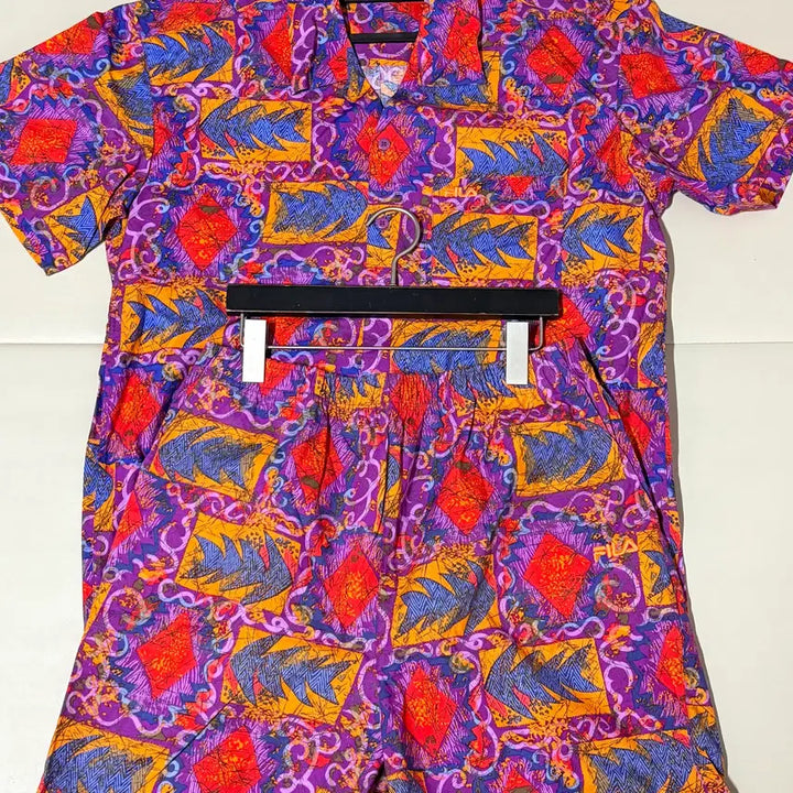 [BUNJANG] Hawaiian Shirt Set-up L-XL / 하와이안 셔츠 셋업 L-XL