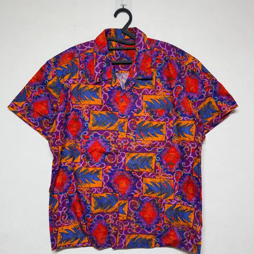 [BUNJANG] Hawaiian Shirt Set-up L-XL / 하와이안 셔츠 셋업 L-XL