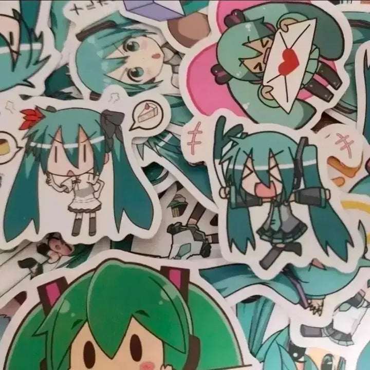 [BUNJANG] Hatsune Miku, Mimikyu Figure with Bonus Sticker / 덤스티커) 하츠네 미쿠 따라큐 피규어 포켓몬 프로젝트 세카이